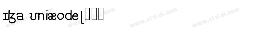 IPA Unicode字体转换